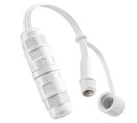 Splice Wire Connector Output for Govee Cuttable Outdoor Lights, Waterproof Extension Cable for Govee Permanent Outdoor Lights Pro H706A H706B H706C & Dots String Lights H703A H703B-IP68 3Pin-Male