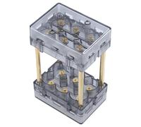 Spliceable Energy Storage Project Box for 21700 Batteries, High Current, No Solder Need Battery Bracket Flat Top Battery