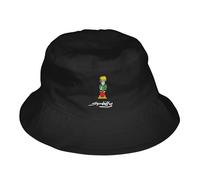 SPLIFFY Bucket Hat, Summer Festival Rave DJ Sun Hat, Black
