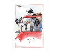 Splimple "Are We There Yet?" Greetings Card