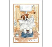 Splimple "Five Minutes Peace" Greetings Card