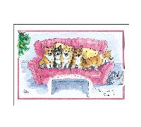 Splimple "The Queen's Speech" Greetings Card