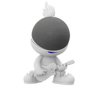 Splin Alexa Smart Speaker Echo Dot 5 or 4 Desktop Stand Stand -Amazon- Star Boy (White)