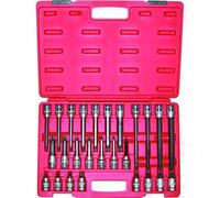 Spline Socket Drive Set 26 Piece ½ Inch Drive Jmp