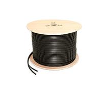 Splinktech 100m Pure Cooper Rg59 Coaxial Cable | 75 Ohm Satellite Cable | Shotgun Coax Cable 1 Video& 2 Core CCTV | CCTV Cable for Commercial & Residential Use