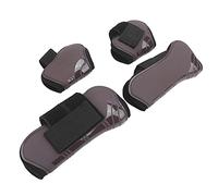 Splint Boots For Horses, Horse Leg Wraps Tendon Boots Sport For PU Elastic Thickened Adjustable Leg Protector with Nylon Hook For Jumping, Trail Riding (A set of four medium sizes)