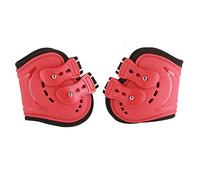 Splint Boots For Horses, Horse Shoes Horse Boots Breathable Hind Fetlock Boots Open Front Jumping Tendon Sport Boots Secure Leg For Horse Accessories Red (85x45x15cm /