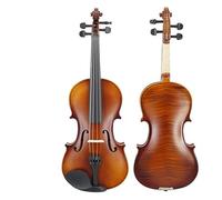 Splint Students Practice Plywood Violin Grand Piano Case Bow Beginners (Color : 1/8)