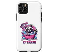 Splish Splash Your Opinion Is Trash Raccoon Bath Case for iPhone 11 Pro