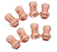Split Bolt Connector 8pcs Grounding Bonding Clamp Copper Tj-35