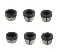 Split Bushing Converter for Engraving Machines 6mm/8mm Collet Chuck 2 Pieces Crafted from Carbon Steel (6PCS)
