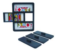 Split Card Trick Magic Tricks Selected Card Splits Into Three Pieces Broken and Restoration Magia Close-up Illusions Gimmicks