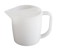 Split Color Mixing Cup - Split Paint Pouring Jug | 500ml Silicone Color Matching Cup | 4 Channels Split Cup with Handle, Reusable Paint Pouring Container for Manicurists, Mixing Cups