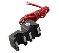 Split Core Current Transformer Clamp Sensor 50A/5A 100A/5A 150A/5A 200A/5A for Power Grid Car Charging Detection(100A/5A)