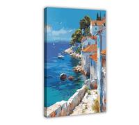 Split Croatia Art Print Canvas Poster Wall Art Print Picture Paintings 24x36inch(60x90cm)