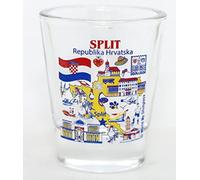 Split Croatia Great Croatian Cities Collection Shot Glass