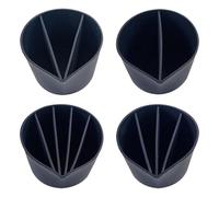 Split Cups for Paint Pouring - Acrylic Silicone Resin Mixing Cups | Measuring Tools Supplies for Molds Arts Crafts Acrylic Painting Accessories