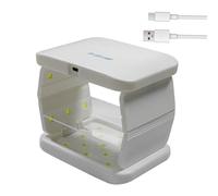 Split Design UV Light for Resin Art Large Coverage Area Adjustable Curing Time Jewelers Tool Resin Hardener Professional Jewelry Making UV Light