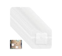 Split Drain Feeding Tube Bandage Adhesive, 20 PCS Feeding Tube Pads Covers, Sterile Drain Patch, Peg G J Supra-Pubic Incision Bordered Guaze Pad, Catheter Stabilization Device Holder