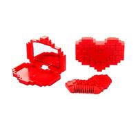 Split End Trimmer for Hair - Pony Hair Scissors and Comb with Mirror - Heart-Shaped Split End Cutter | For Personal Care at Home, Daily Routine, Travel, Outdoor and Quick Maintenance