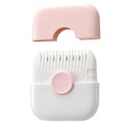 Split Ends Hair Trimmer for Women 2 in 1 Mini Split End Repair Hair Brush Detachable Dustproof Knob Adjustable Stainless Steel Slicer Clipper, Type 1