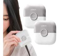 Split Ends Hair Trimmer for Women Hair Cutting Comb 2 in 1 Mini Trimmer 2Pcs Detachable Dustproof Knob Adjustable Portable Stainless Steel Blade Hair Cutting Tools