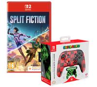 Split Fiction [Code in a Box] with PDP Wireless Deluxe Controller GLOW Super Icons (Switch 2)