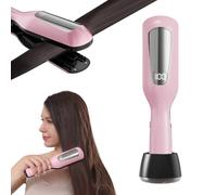 Split Hair Remover, Cordless Portable Mini Hair Repair Tool with Negative Ion Caring, LED Power Display Broken Hair Removal Tool for Hair Clipping (Pink)