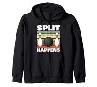 Split Happens Bowling Zip Hoodie