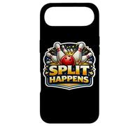 Split Happens Funny Bowling Joke Bowler Wordplay Phrase Pun Case for iPhone Air