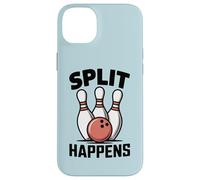 Split Happens Funny Bowling Pun Humor Bowler Design Case for iPhone 14 Plus