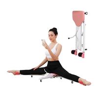 Split Machine, Leg Stretcher Machine for Flexibility Training, Adjustable Split Trainer Equipment for Yoga Ballet Dance Gymnastics Martial Arts Home Use, Fitness Gear Home (Pink)