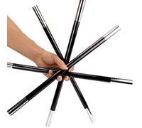 Split Magic Wand Trick - One Stick Turns into Four Illusion Prop, 50cm PVC Stage Magic Toy for Performers and Kids