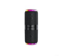 Split Magnetic Speakers, Dual Wireless Audio System with 360° Sound & RGB Lights, Portable 5.4 Speaker with TF Card Slot, 2000mAh for(Black)