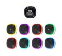 Split Music Boxing Machine, 8 Targets Smart Reaction Training Light Boxing Music Fitness Machine with 10 Modes Portable Independent Unit with Progress Tracking Screen for Home Workout Fitness