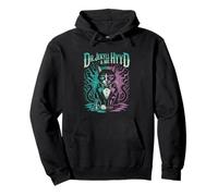 Split Personality Cat Dr Jekyll and Mr Hyde Halloween Pullover Hoodie