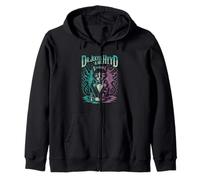 Split Personality Cat Dr Jekyll and Mr Hyde Halloween Zip Hoodie
