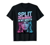Split Preworkout Gym Fitness Enthusiast Motivation Lifestyle T-Shirt