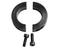 Split Retaining for Ring 10mm to 40mm Two-Piece Clamp Type Shaft Collar Black Oxide Oiled Steel Industrial Standard for /M6 DIN 912 Cap Screw(38mm)