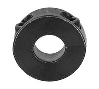 Split Ring for Shaft Locking With Clamp Mechanism Providing Greater Holding Force Than Set Screws Steel Material Construction (10mm)