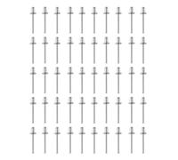 Split Rivets, Aluminum Blind Rivet Pop Round Head | 500 Pcs 2.4/3.2/4/4.8 mm General Connecting(2.4mm)