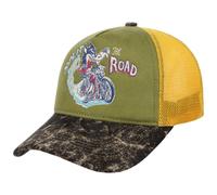 King Kerosin Split The Road Vintage Trucker Cap green black Onesize