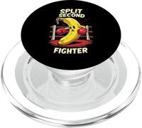 Split Second Fighter Muay Thai MMA Boxing Banana PopSockets PopGrip for MagSafe