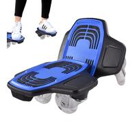 Split Skateboard: Portable Plate Design Without Drift, High Rebound PU Wheels Configuration, Compact Roller Balance Training Board, Smooth Driving Control With P