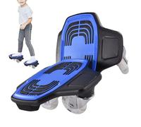 Split Skateboard - Portable Skate Deck For Beginners, Anti-Slip Drift Free Skate Plates, High Rebound PU Wheels | Teen Adult Kids Roller Board | Funny Durable Skateboard For Learning And Riding