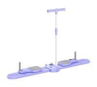 Split Ski Trainer, Muscle Training Device, Adjustable Ski Machine Exercise Equipment, for Leg Pelvic Floor Muscle Workout, for Home Gym Pilates Yoga Rehab Apartment Use More (with Armrests)