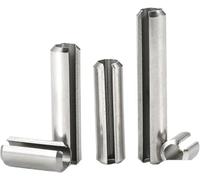 Split Spring Pins,M4-M8 Stainless Steel Pins,Durable Positioning Cotter for Industrial DIY Applications.