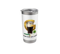 Split The G Legend Status 50% Loaded St Paddy's Day Shamrock Stainless Steel Insulated Tumbler