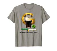Split The G Legend Status 50% Loaded St Paddy's Day Shamrock T-Shirt