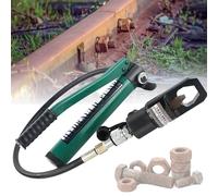 Split Type Hydraulic Nut Cutter, Breaker with Hand Pump and Small Blade, 12 Ton/ 16 Ton for Removing Rust Screw(24)